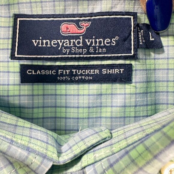 Vineyard Vines Classic Fit Tucker Shirt Button Down Cotton Long Sleeve Mens - Picture 3 of 16